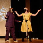 Authors performing